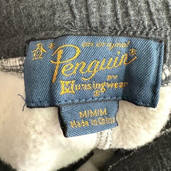 Penguin Munsingwear Cotton Cutoff Fleece Lined Cargo Sweat Shorts Men's Size M - Picture 8 of 9